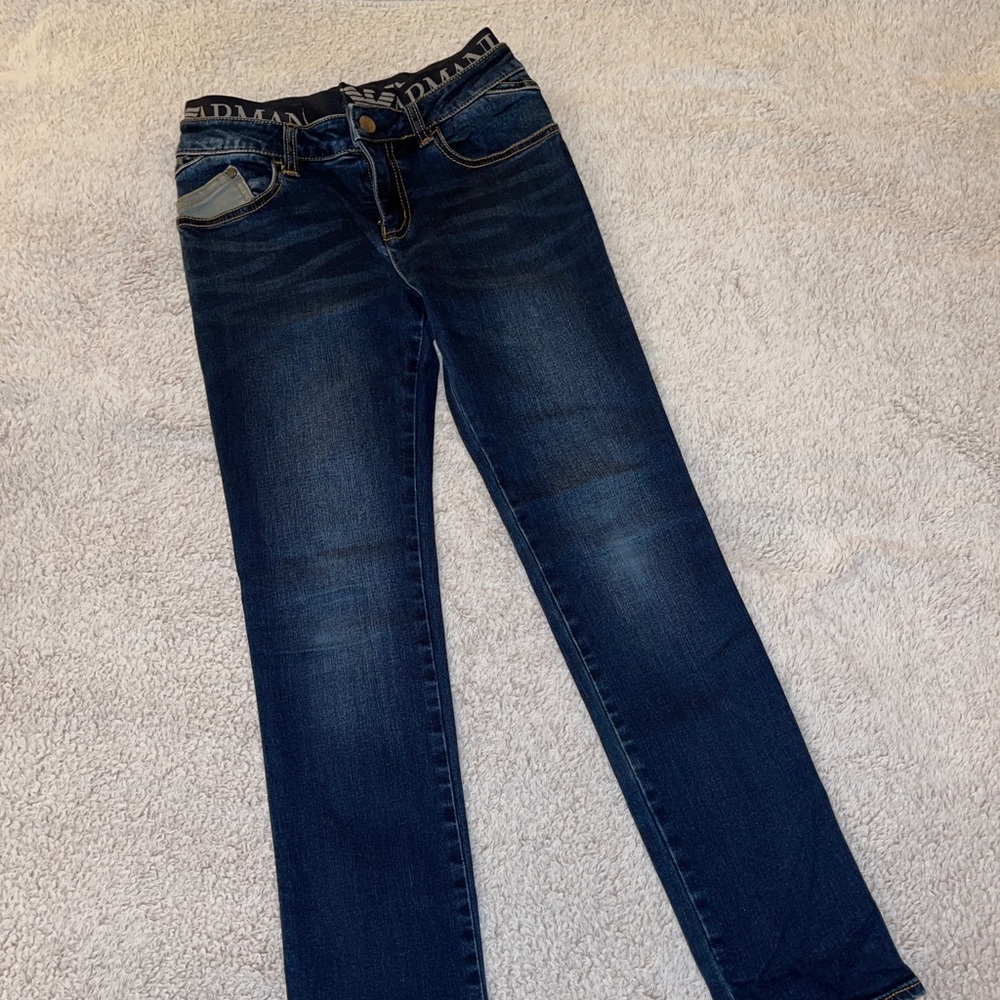 Armani boys jeans in dark blue, 100% authentic